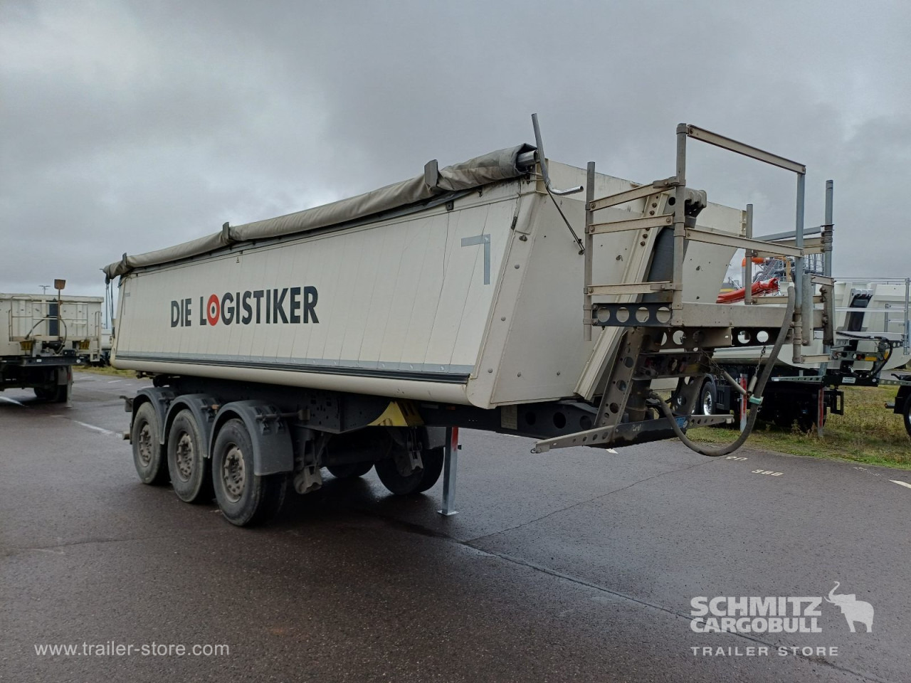 SCHMITZ Auflieger Kipper Alukastenmulde 24m³ - Tippsemi: bilde 1 SCHMITZ Auflieger Kipper Alukastenmulde 24m³ - Tippsemi: bilde 1