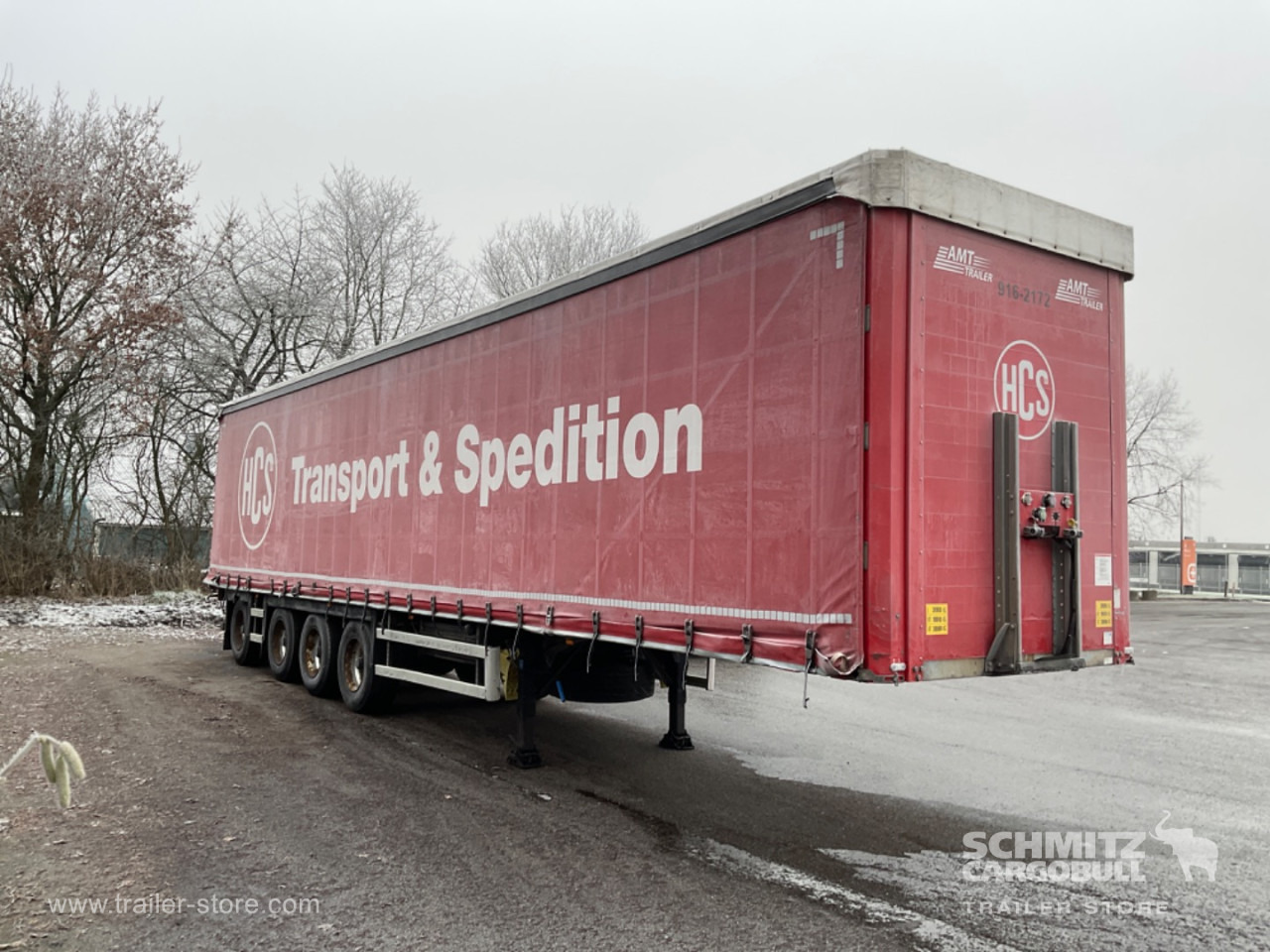 Curtainsider Standard Forklift holder - Gardintrailer: bilde 1 Curtainsider Standard Forklift holder - Gardintrailer: bilde 1