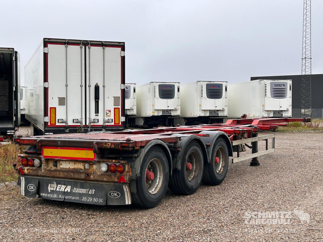 Container-transport/ Vekselflak semitrailer SCHMITZ Containerchassis Standard: bilde 13 Container-transport/ Vekselflak semitrailer SCHMITZ Containerchassis Standard: bilde 13