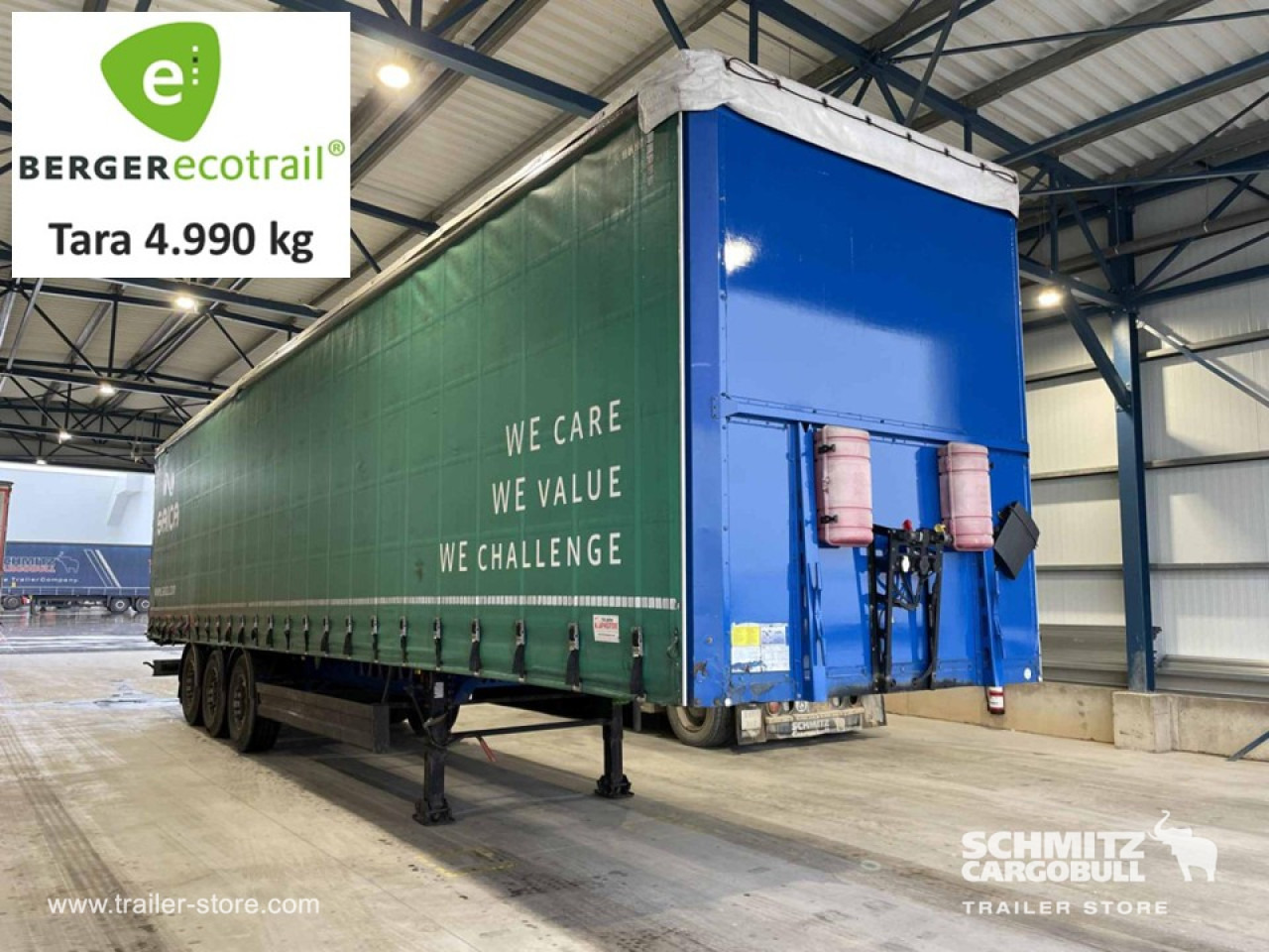 BERGER Semiremolque Lona Standard - Gardintrailer: bilde 1 BERGER Semiremolque Lona Standard - Gardintrailer: bilde 1