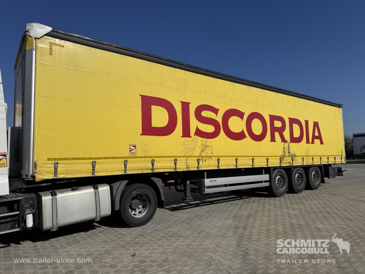 SCHMITZ Curtainsider Standard - Gardintrailer: bilde 1 SCHMITZ Curtainsider Standard - Gardintrailer: bilde 1