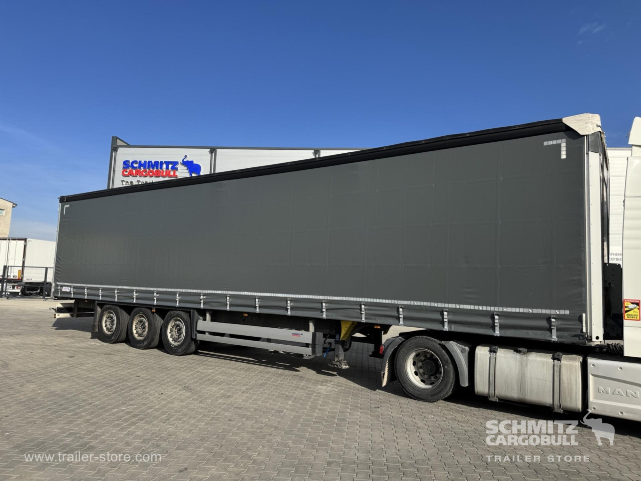 SCHMITZ Curtainsider Standard - Gardintrailer: bilde 1 SCHMITZ Curtainsider Standard - Gardintrailer: bilde 1