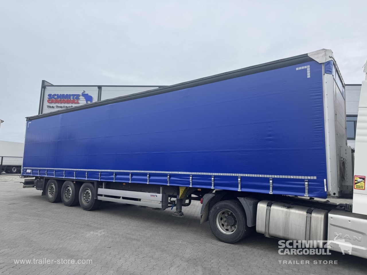 SCHMITZ Curtainsider Standard - Gardintrailer: bilde 1 SCHMITZ Curtainsider Standard - Gardintrailer: bilde 1