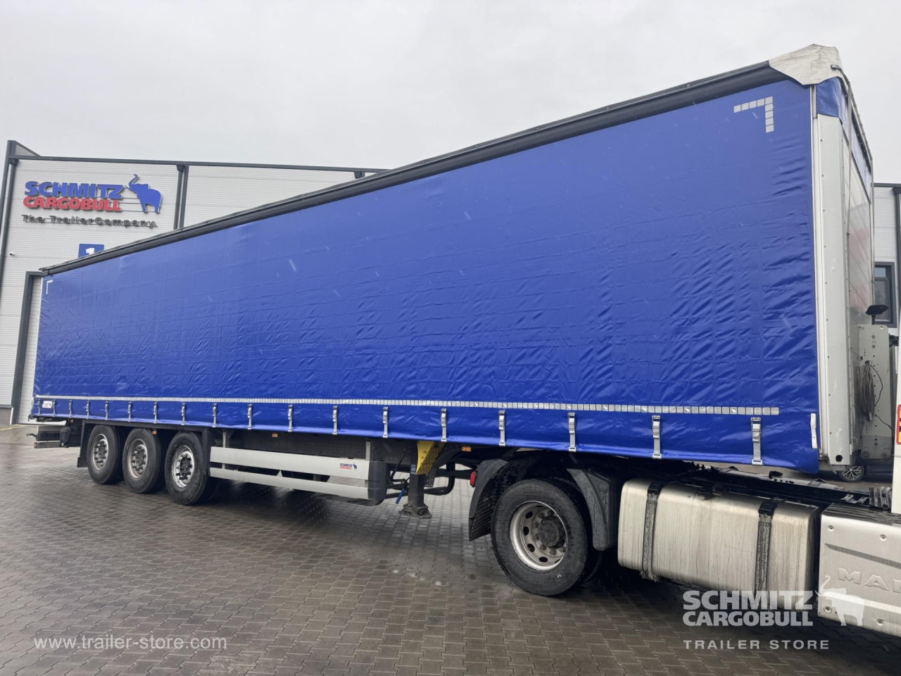 SCHMITZ Curtainsider Standard - Gardintrailer: bilde 1 SCHMITZ Curtainsider Standard - Gardintrailer: bilde 1