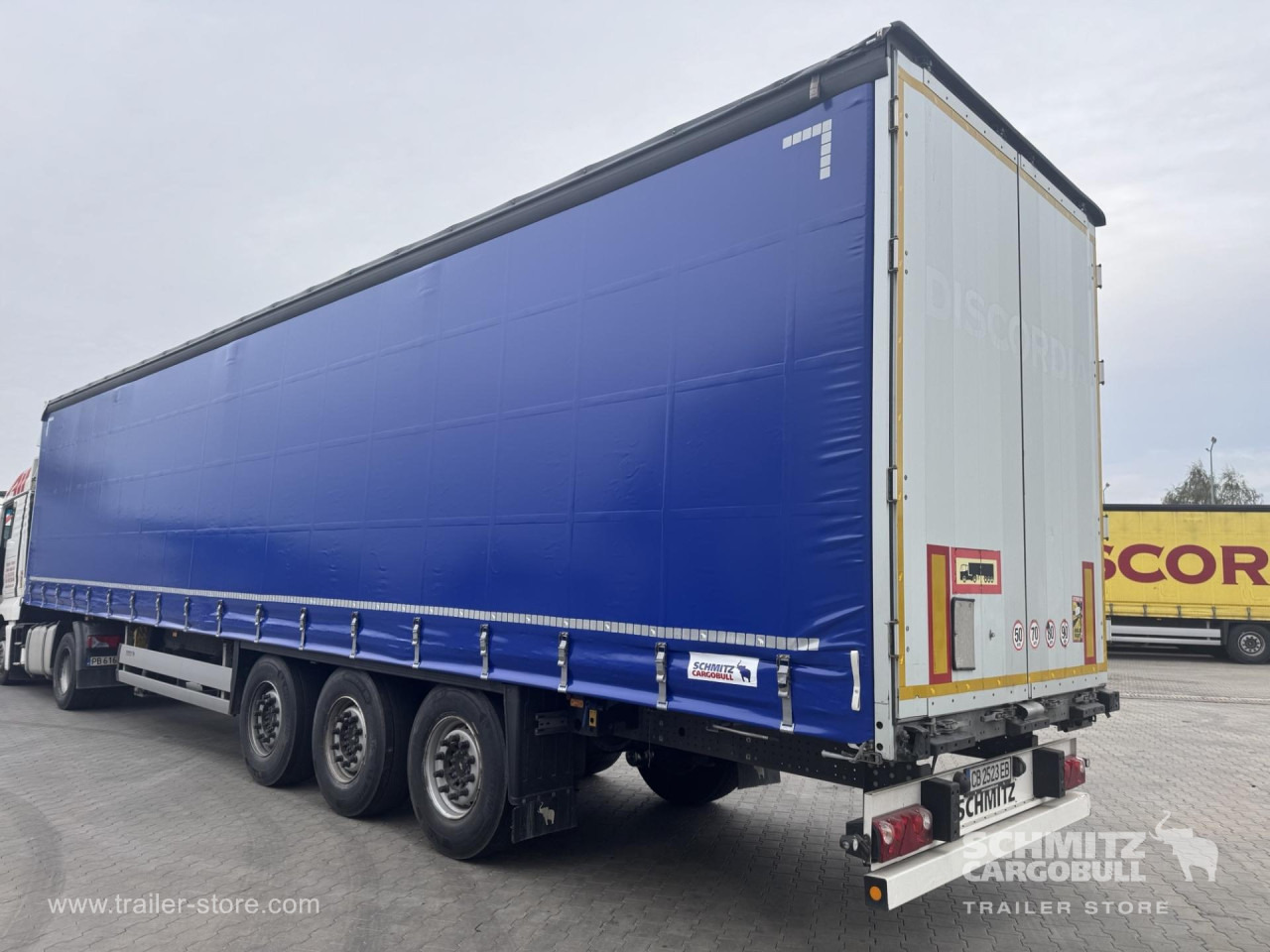 SCHMITZ Curtainsider Standard - Gardintrailer: bilde 5 SCHMITZ Curtainsider Standard - Gardintrailer: bilde 5