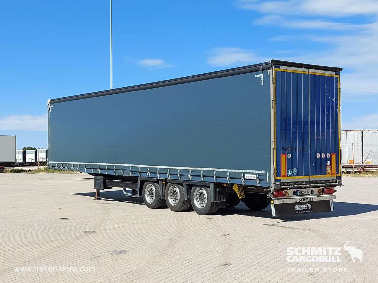 SCHMITZ Curtainsider Mega - Gardintrailer: bilde 5 SCHMITZ Curtainsider Mega - Gardintrailer: bilde 5