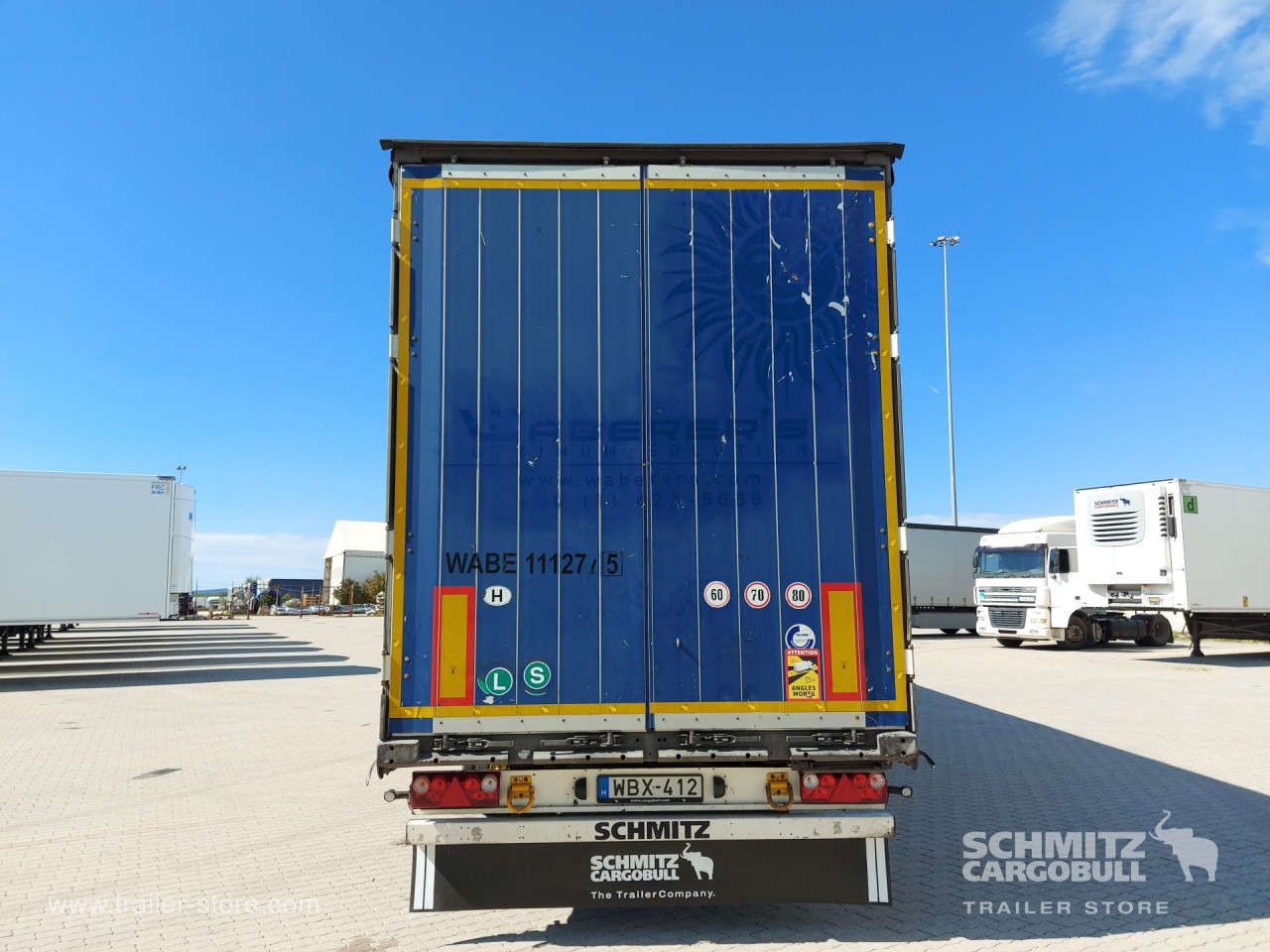 SCHMITZ Curtainsider Mega - Gardintrailer: bilde 2 SCHMITZ Curtainsider Mega - Gardintrailer: bilde 2