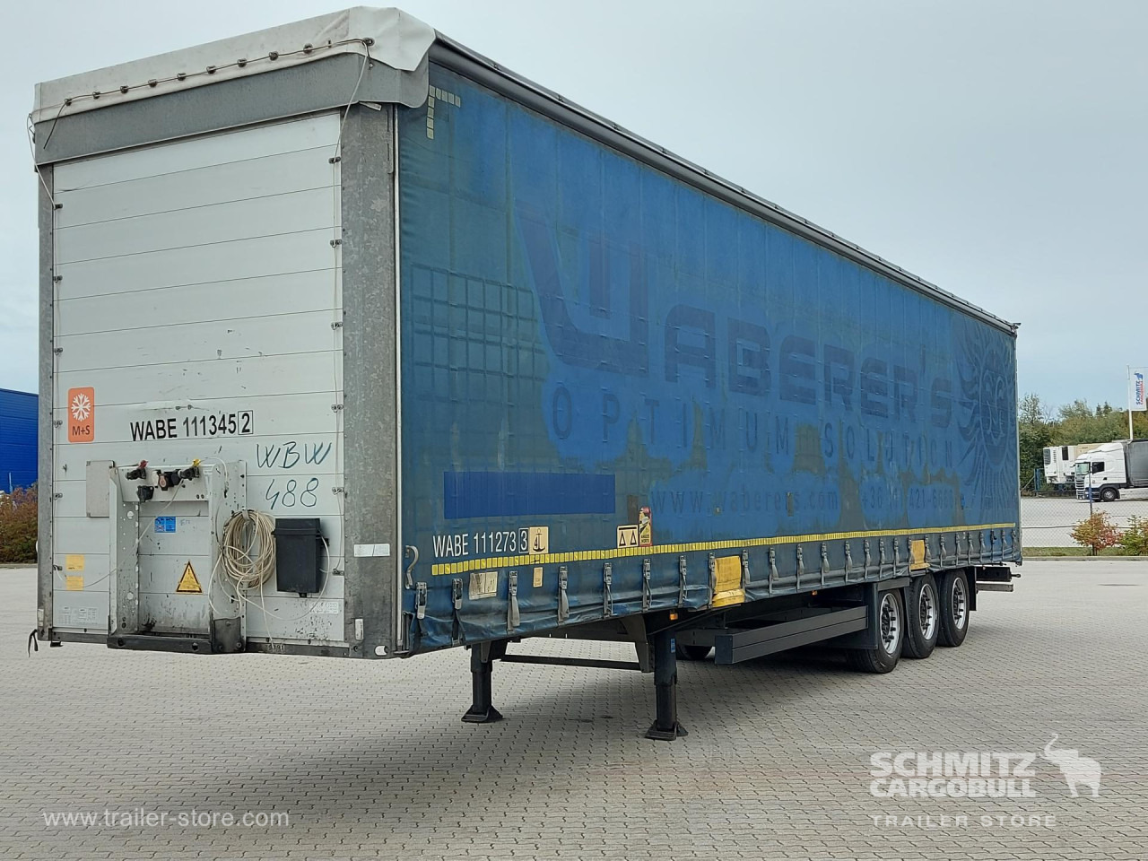 SCHMITZ Curtainsider Mega - Gardintrailer: bilde 2 SCHMITZ Curtainsider Mega - Gardintrailer: bilde 2