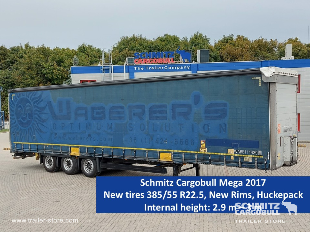 SCHMITZ Curtainsider Mega - Gardintrailer: bilde 1 SCHMITZ Curtainsider Mega - Gardintrailer: bilde 1