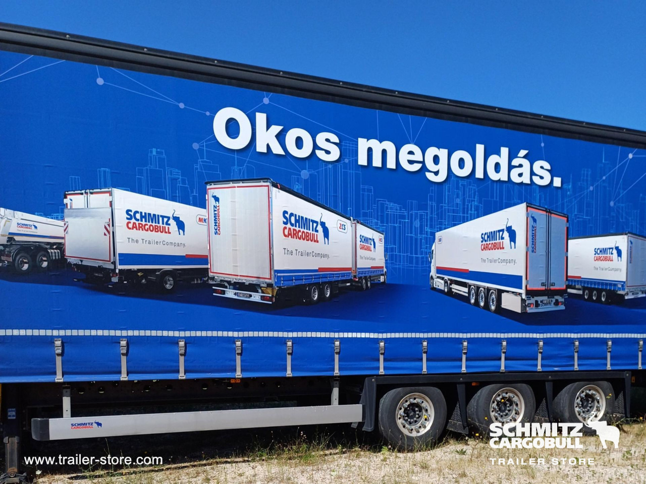 SCHMITZ Curtainsider Mega - Gardintrailer: bilde 1 SCHMITZ Curtainsider Mega - Gardintrailer: bilde 1