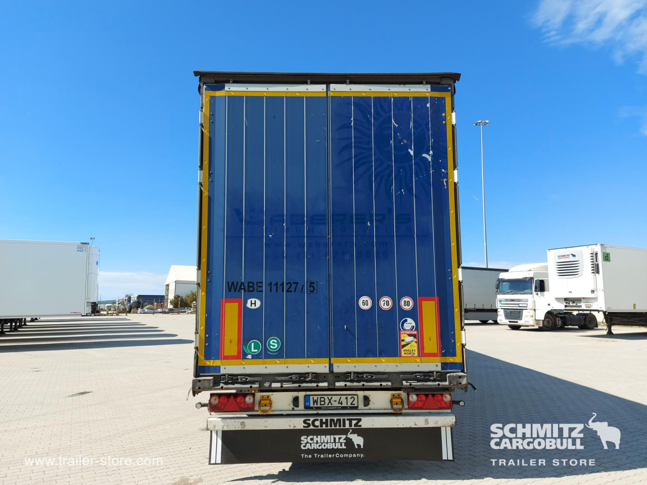SCHMITZ Curtainsider Mega - Gardintrailer: bilde 2 SCHMITZ Curtainsider Mega - Gardintrailer: bilde 2