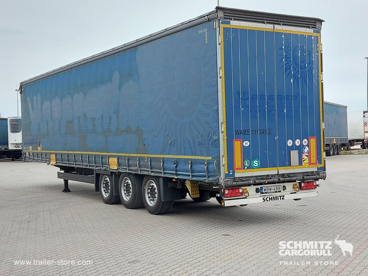 SCHMITZ Curtainsider Mega - Gardintrailer: bilde 5 SCHMITZ Curtainsider Mega - Gardintrailer: bilde 5