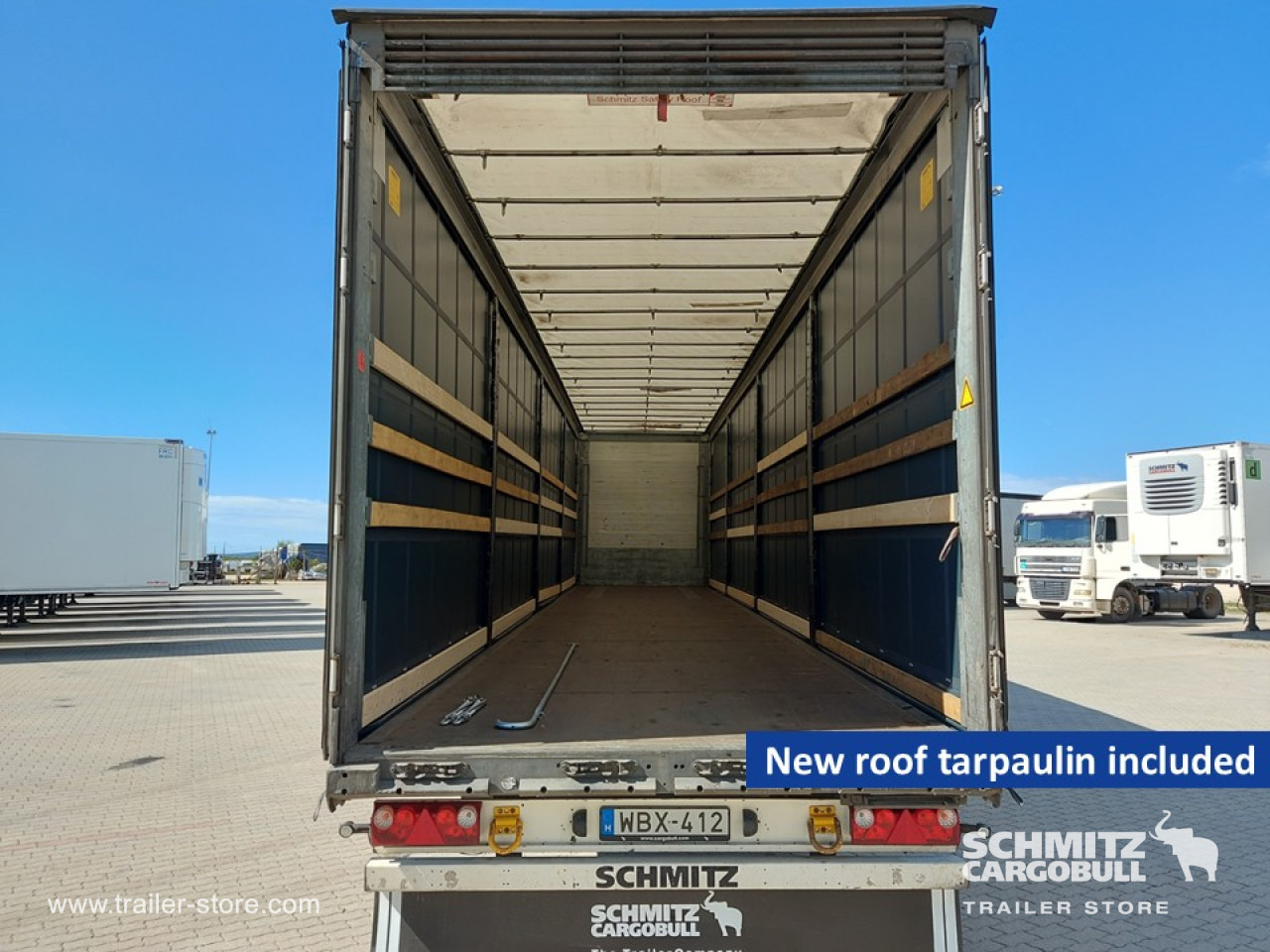 SCHMITZ Curtainsider Mega - Gardintrailer: bilde 2 SCHMITZ Curtainsider Mega - Gardintrailer: bilde 2