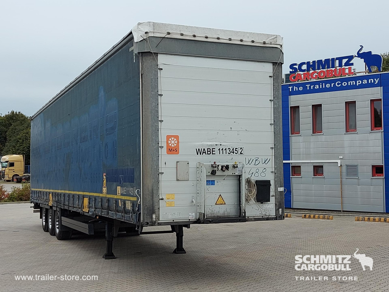 SCHMITZ Curtainsider Mega - Gardintrailer: bilde 2 SCHMITZ Curtainsider Mega - Gardintrailer: bilde 2