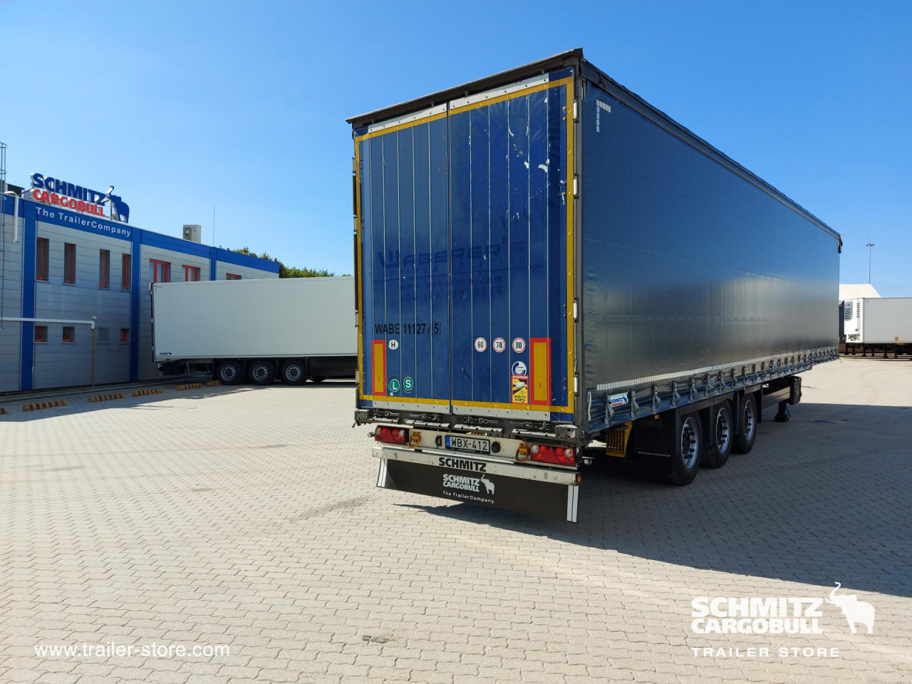 SCHMITZ Curtainsider Mega - Gardintrailer: bilde 2 SCHMITZ Curtainsider Mega - Gardintrailer: bilde 2