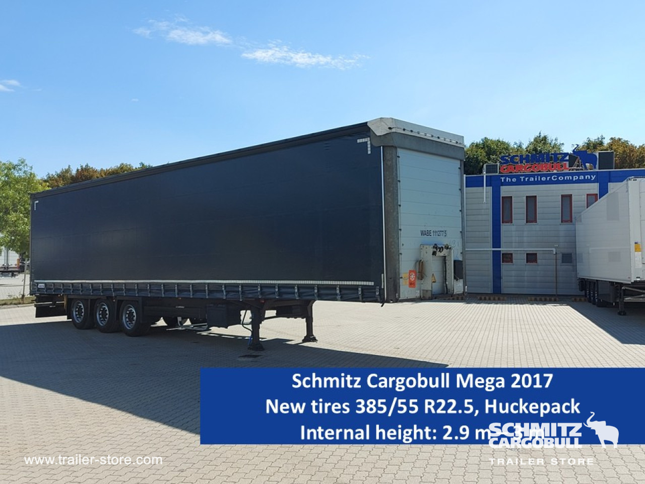 SCHMITZ Curtainsider Mega - Gardintrailer: bilde 1 SCHMITZ Curtainsider Mega - Gardintrailer: bilde 1