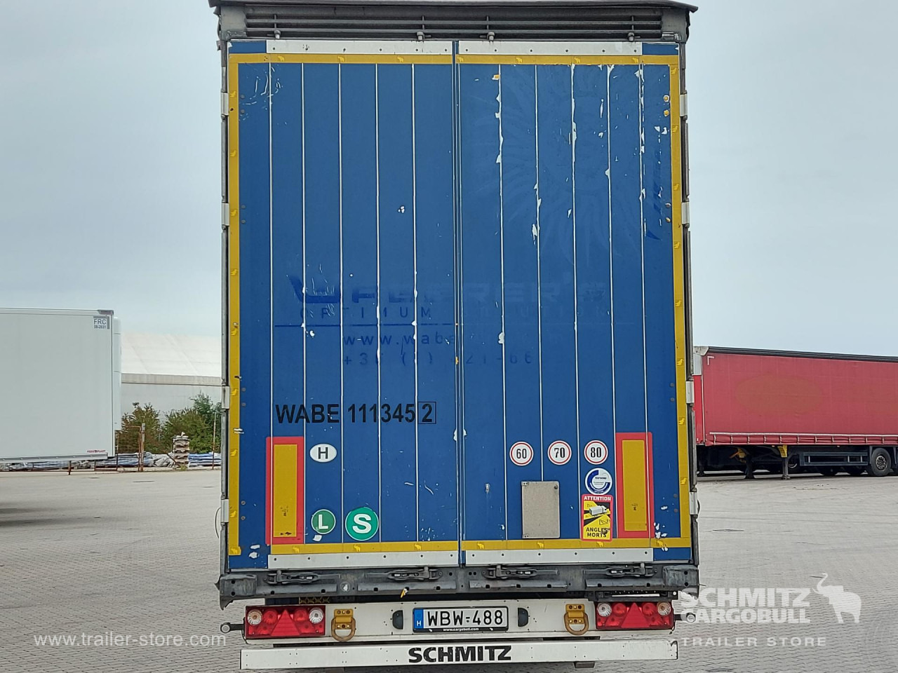 SCHMITZ Curtainsider Mega - Gardintrailer: bilde 3 SCHMITZ Curtainsider Mega - Gardintrailer: bilde 3