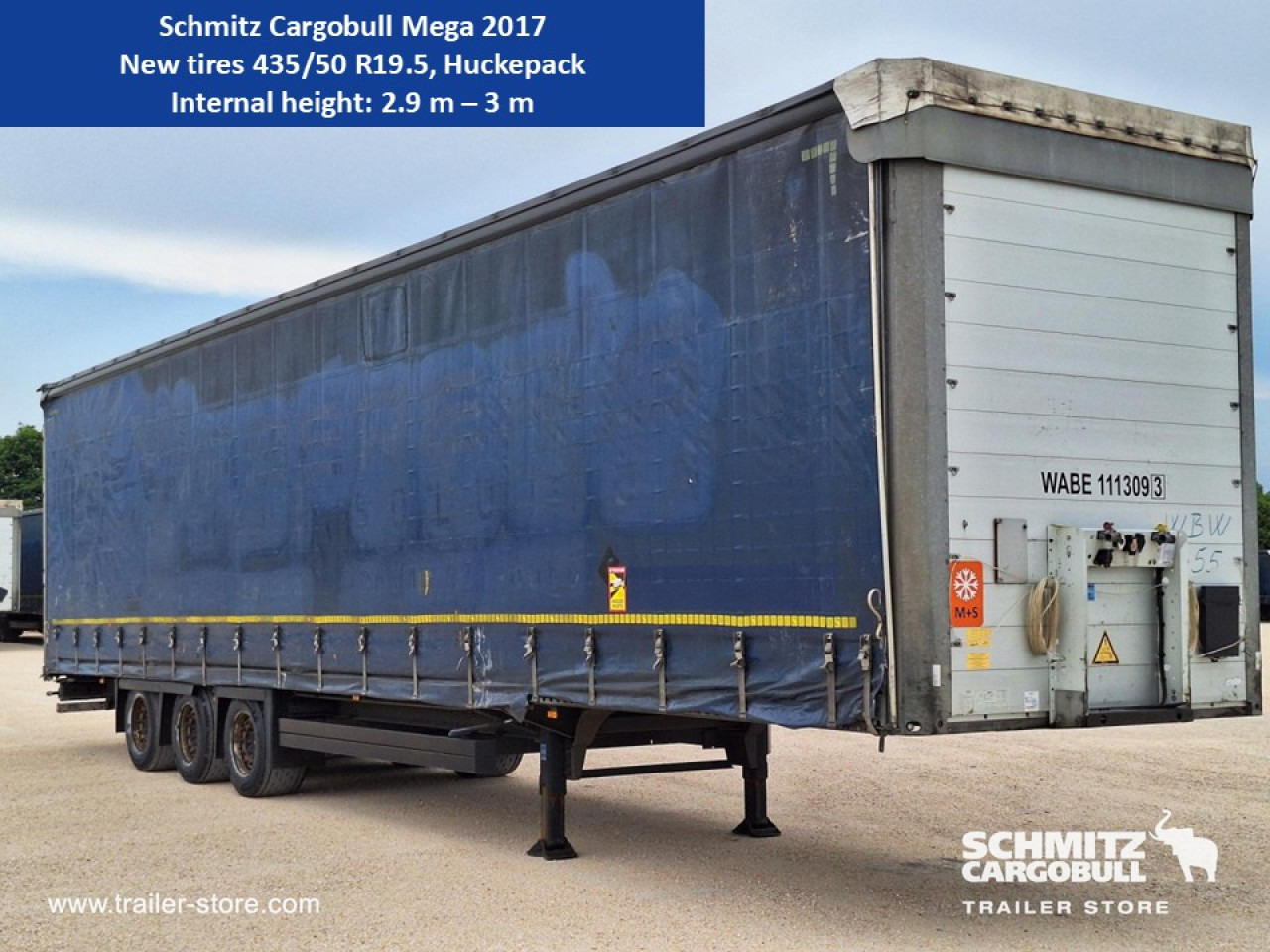 SCHMITZ Curtainsider Mega - Gardintrailer: bilde 1 SCHMITZ Curtainsider Mega - Gardintrailer: bilde 1