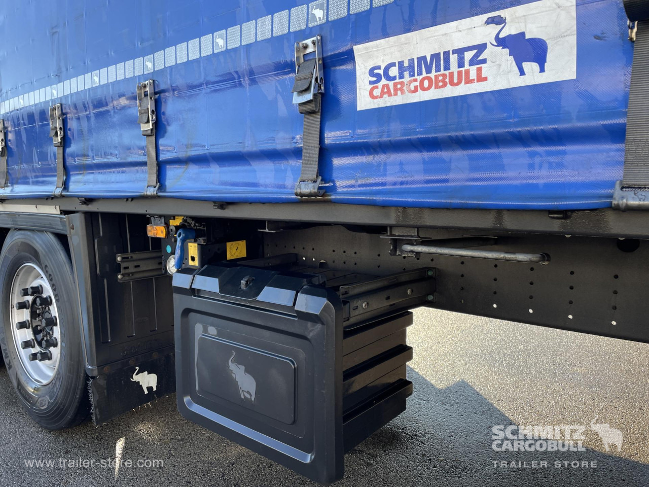 SCHMITZ Curtainsider Standard - Gardintrailer: bilde 3 SCHMITZ Curtainsider Standard - Gardintrailer: bilde 3