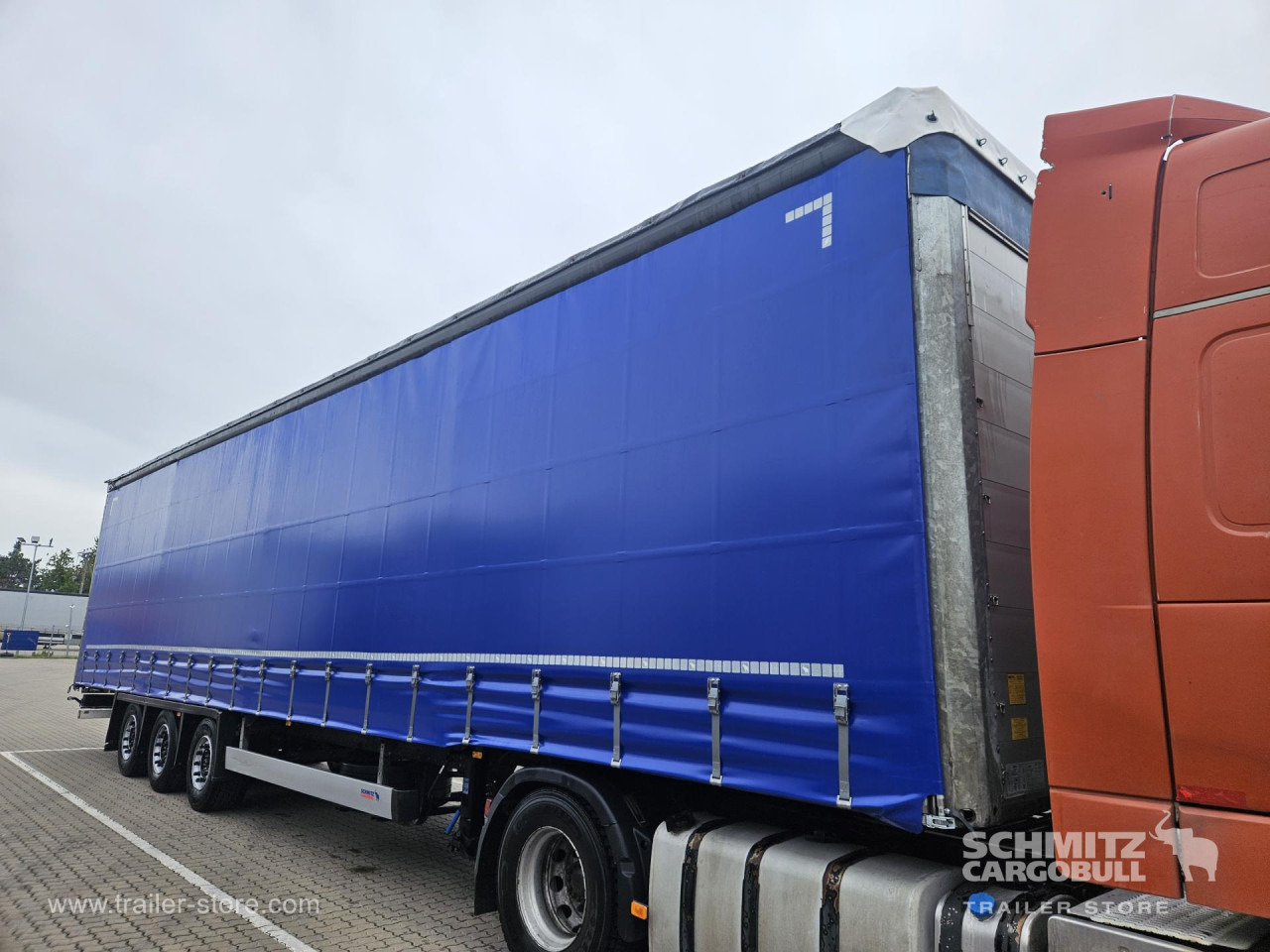 SCHMITZ Curtainsider Mega - Gardintrailer: bilde 5 SCHMITZ Curtainsider Mega - Gardintrailer: bilde 5
