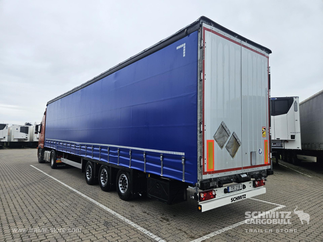 SCHMITZ Curtainsider Mega - Gardintrailer: bilde 3 SCHMITZ Curtainsider Mega - Gardintrailer: bilde 3