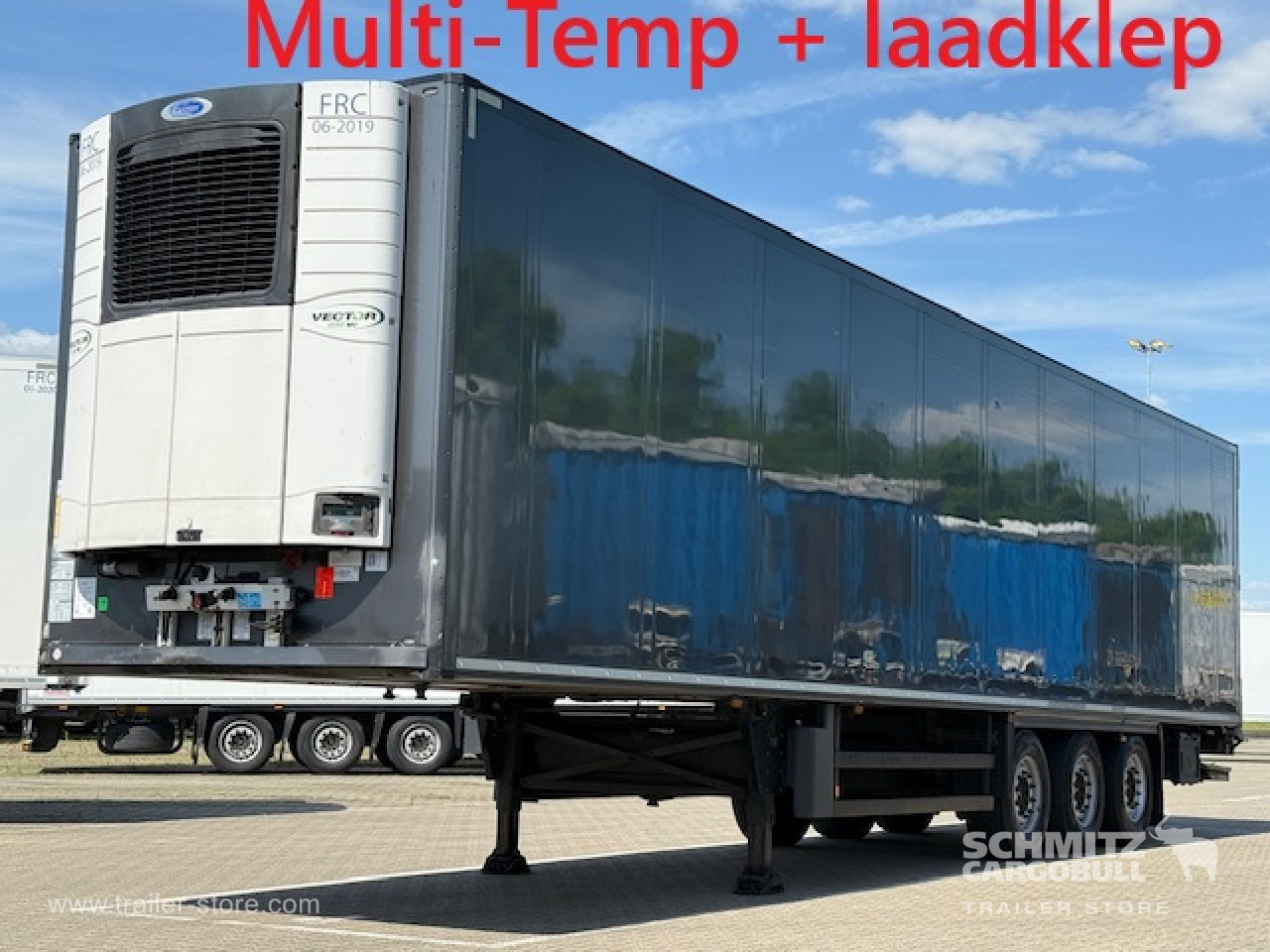SCHMITZ Oplegger Vries Multitemp Taillift - Isotermisk semitrailer: bilde 1 SCHMITZ Oplegger Vries Multitemp Taillift - Isotermisk semitrailer: bilde 1