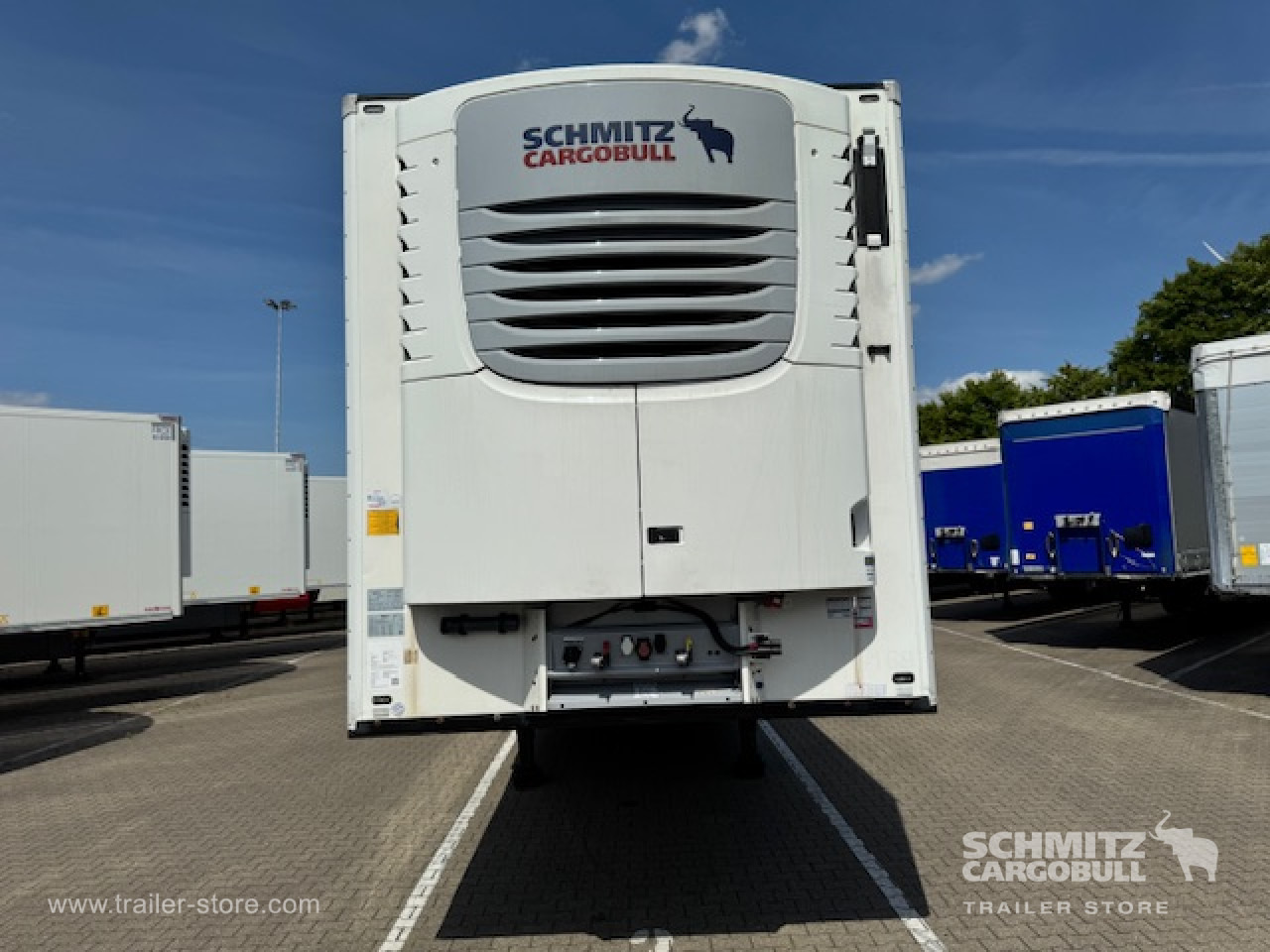 Isotermisk semitrailer SCHMITZ Oplegger Vries Multitemp Taillift: bilde 10