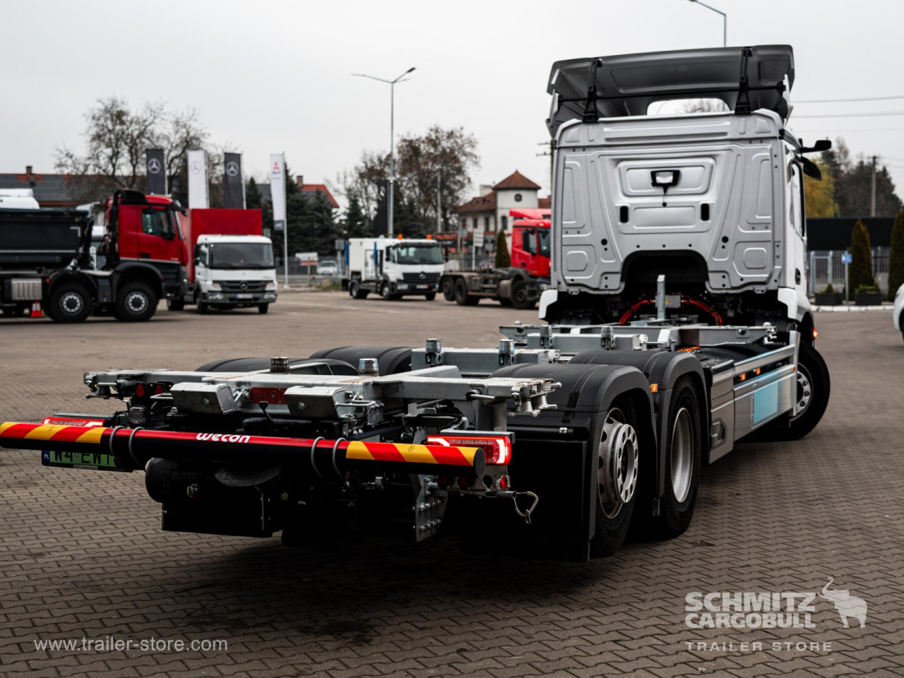 MERCEDES-BENZ - Container-transport/ Vekselflak lastebil, Elektrisk lastebil: bilde 3 MERCEDES-BENZ - Container-transport/ Vekselflak lastebil, Elektrisk lastebil: bilde 3