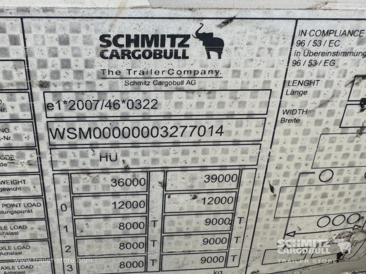 SCHMITZ Curtainsider Mega - Gardintrailer: bilde 2 SCHMITZ Curtainsider Mega - Gardintrailer: bilde 2
