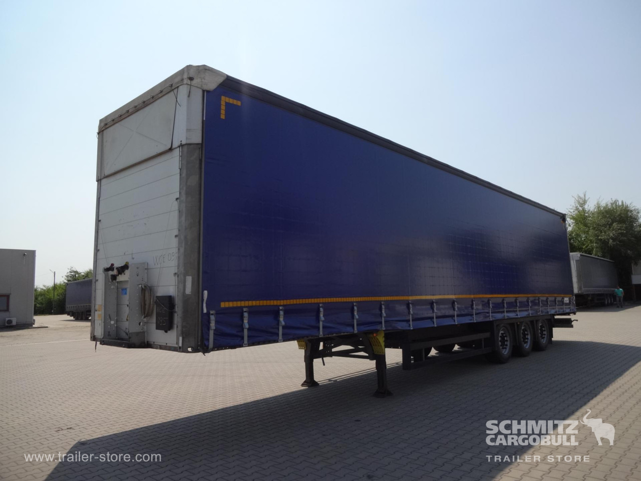 SCHMITZ Curtainsider Mega - Gardintrailer: bilde 4 SCHMITZ Curtainsider Mega - Gardintrailer: bilde 4