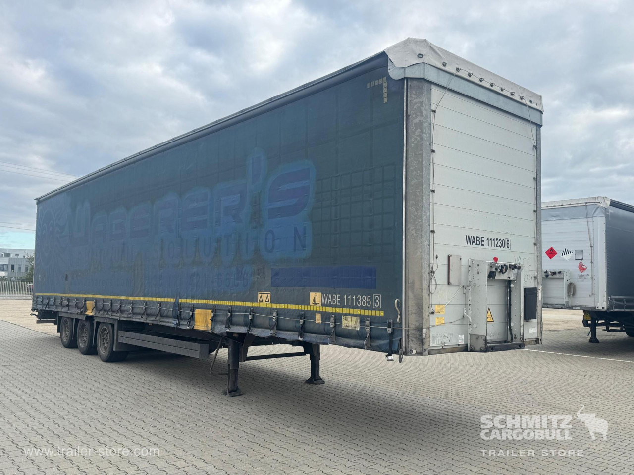 SCHMITZ Curtainsider Mega - Gardintrailer: bilde 1 SCHMITZ Curtainsider Mega - Gardintrailer: bilde 1
