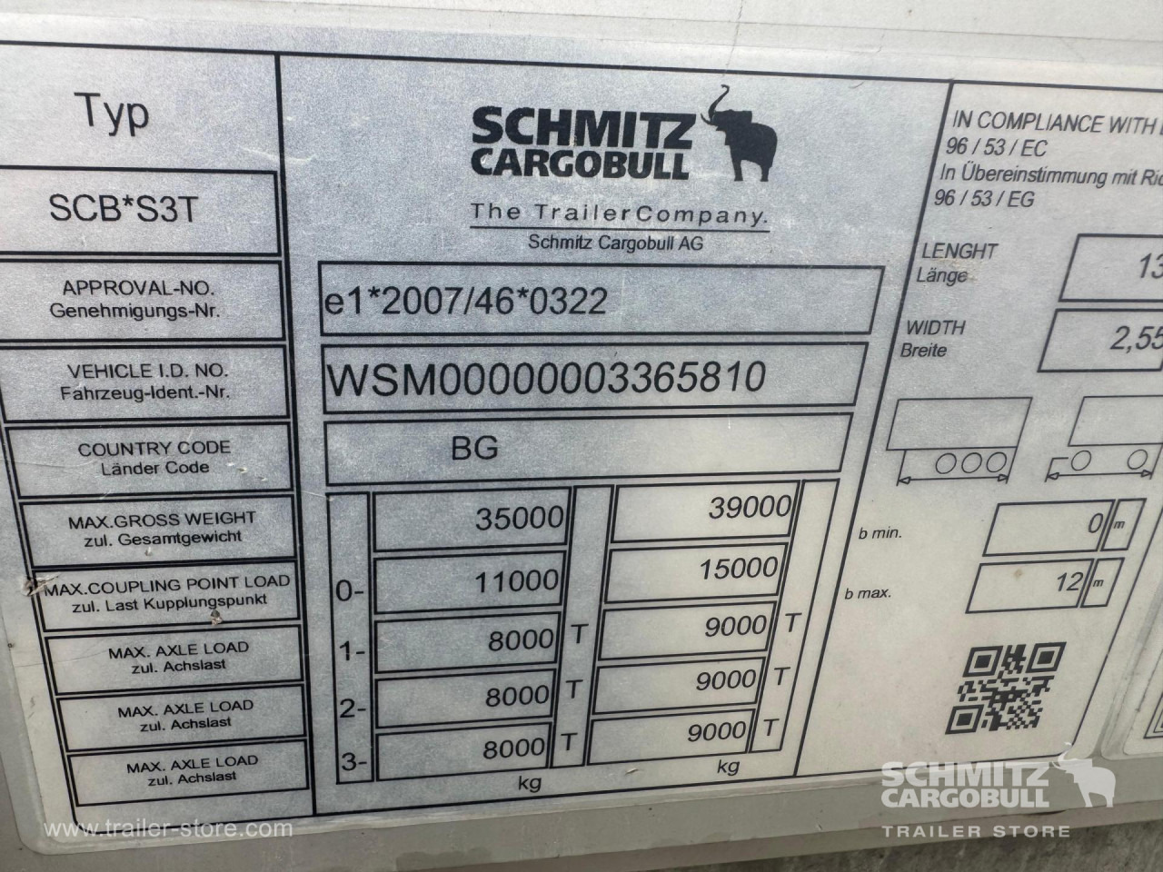 SCHMITZ Curtainsider Standard - Gardintrailer: bilde 2 SCHMITZ Curtainsider Standard - Gardintrailer: bilde 2