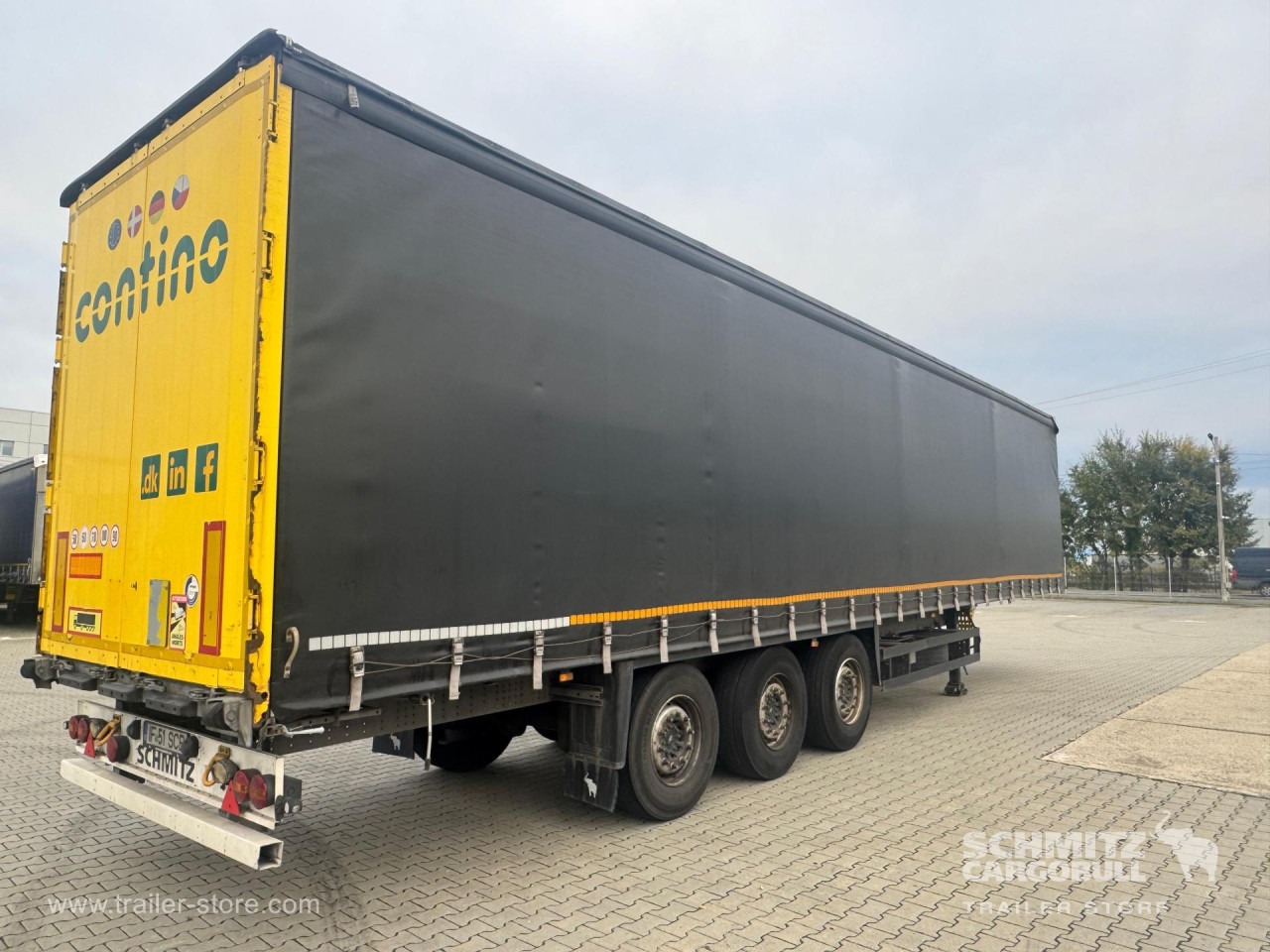 SCHMITZ Curtainsider Standard - Gardintrailer: bilde 5 SCHMITZ Curtainsider Standard - Gardintrailer: bilde 5