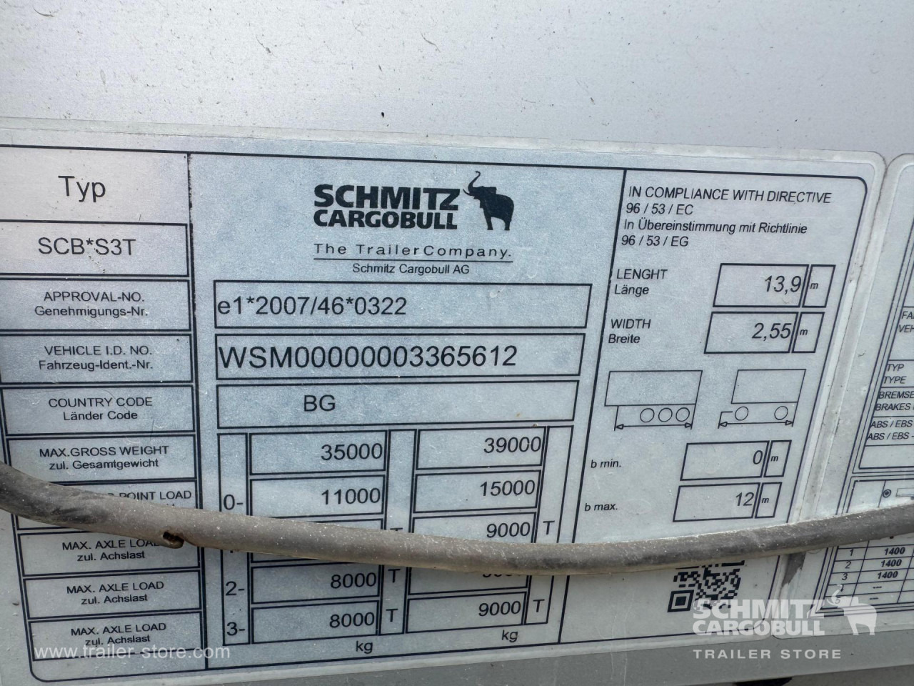 SCHMITZ Curtainsider Standard - Gardintrailer: bilde 2 SCHMITZ Curtainsider Standard - Gardintrailer: bilde 2