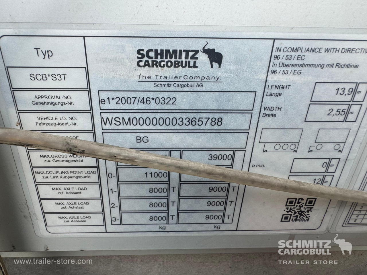 SCHMITZ Curtainsider Standard - Gardintrailer: bilde 2 SCHMITZ Curtainsider Standard - Gardintrailer: bilde 2