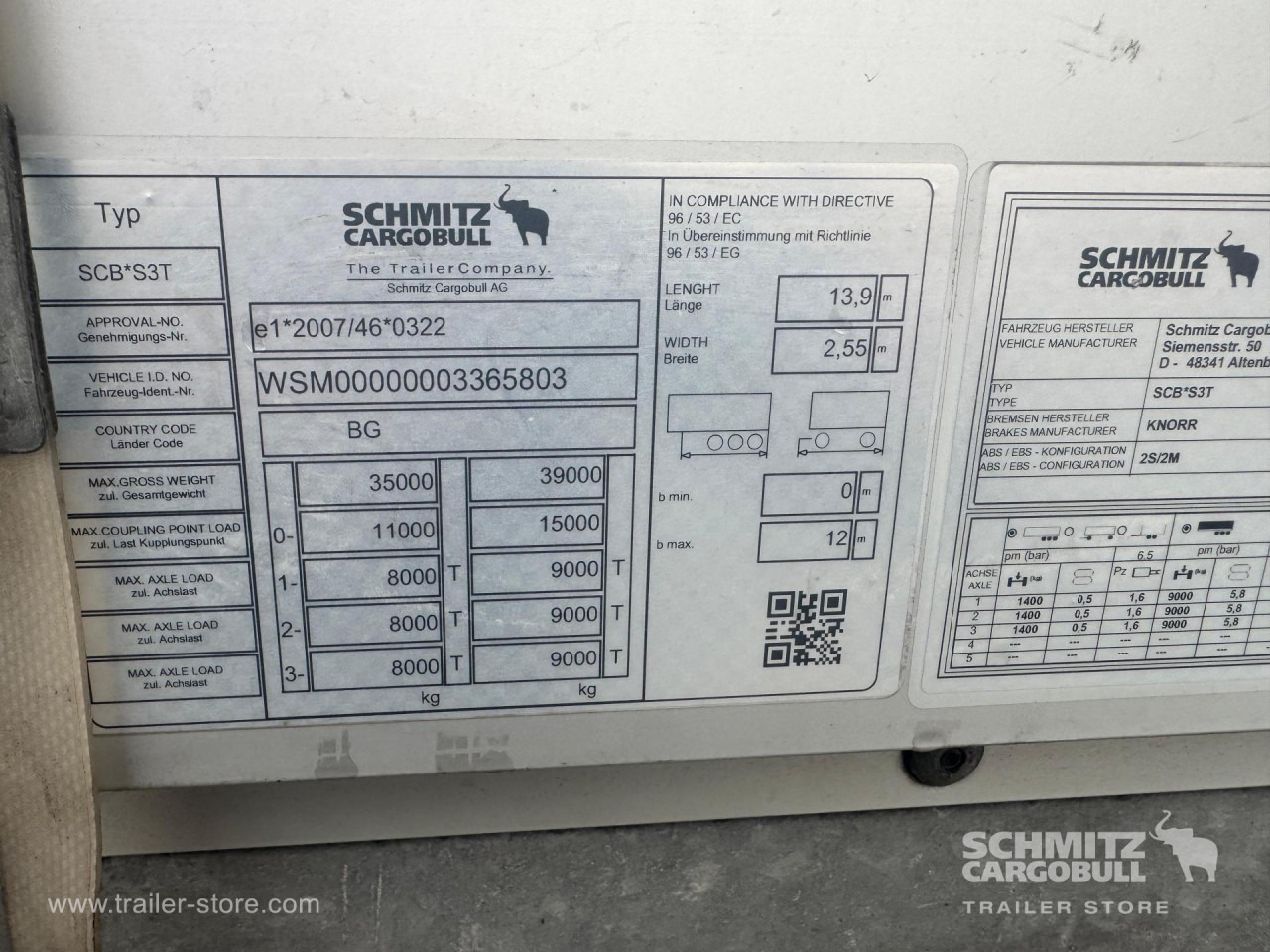 SCHMITZ Curtainsider Standard - Gardintrailer: bilde 2 SCHMITZ Curtainsider Standard - Gardintrailer: bilde 2