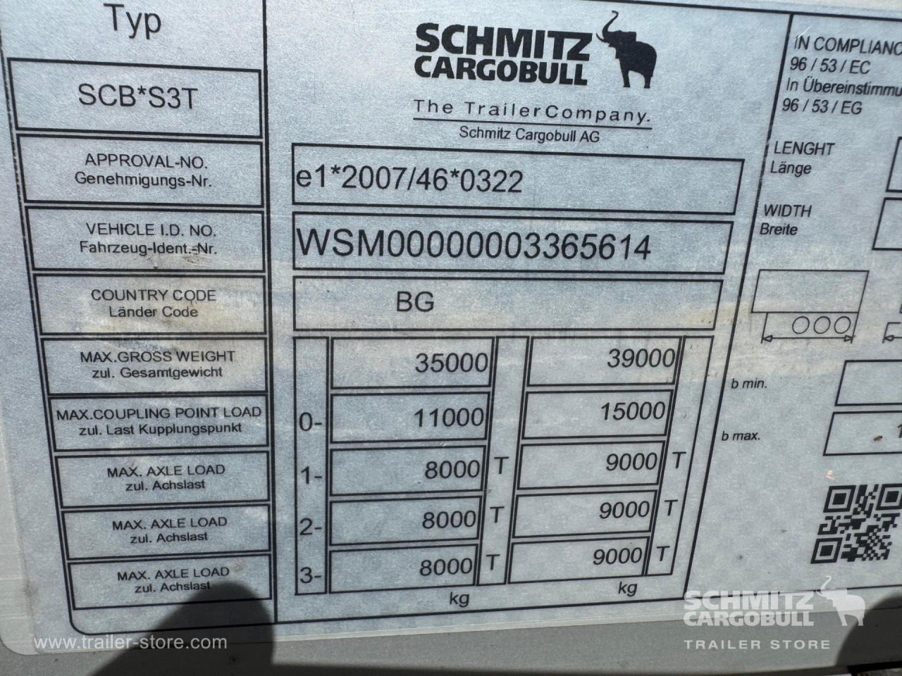 SCHMITZ Curtainsider Standard - Gardintrailer: bilde 2 SCHMITZ Curtainsider Standard - Gardintrailer: bilde 2
