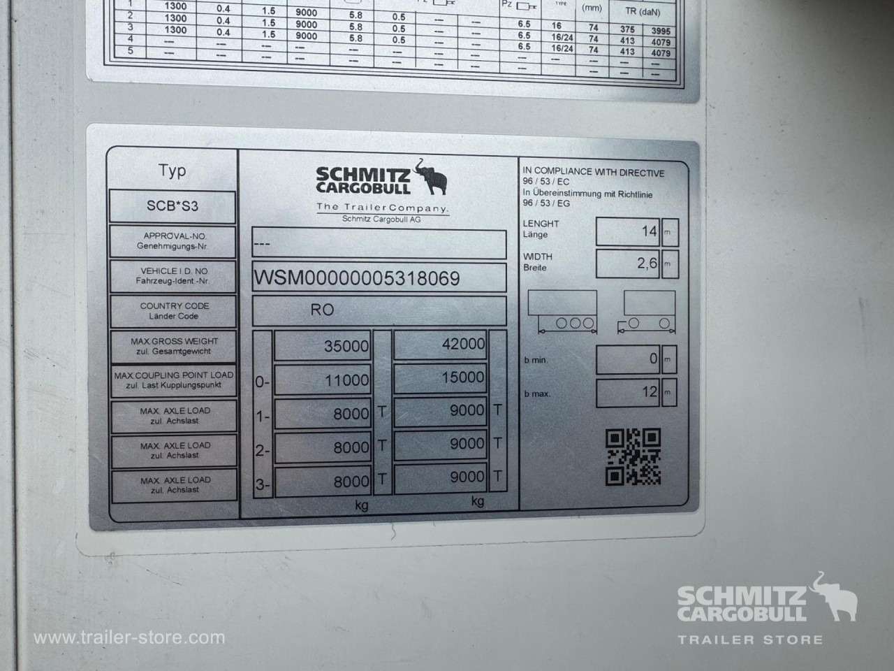 SCHMITZ Reefer Multitemp - Isotermisk semitrailer: bilde 4 SCHMITZ Reefer Multitemp - Isotermisk semitrailer: bilde 4