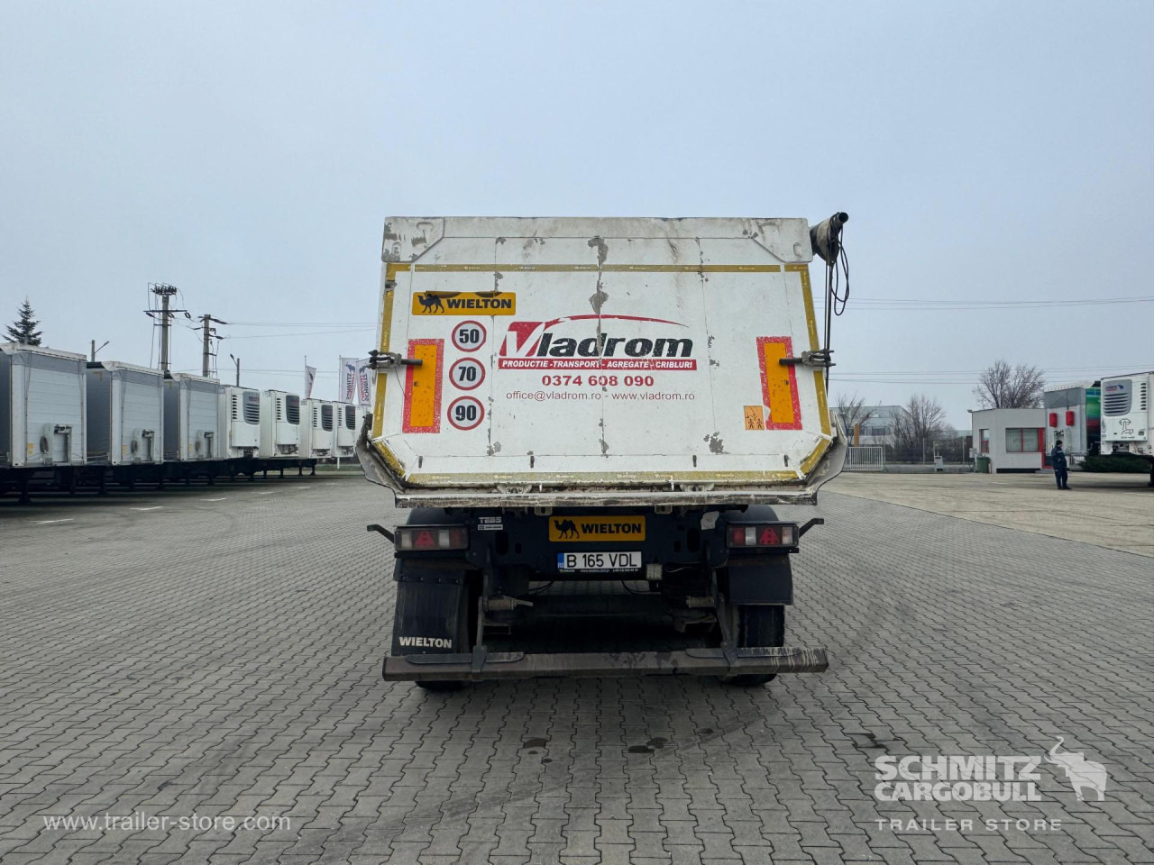 Tippsemi WIELTON Tipper Alu-square sided body 28m³: bilde 6