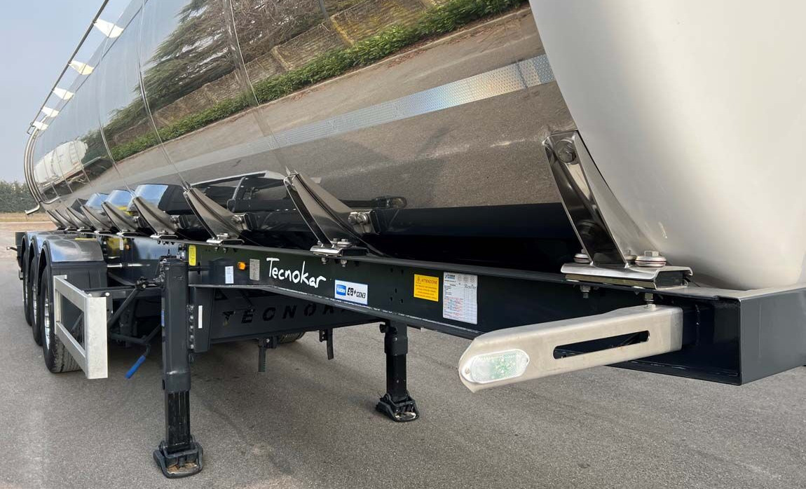Ny Tanksemi for transport av matvarer Bata CISTERNA MODELLO INOX STANDARD NUOVA: bilde 9