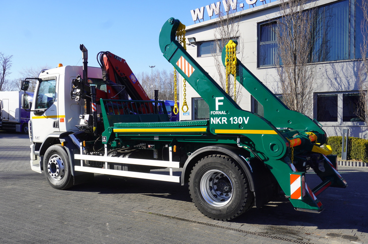 DAF LF 18.310 E6 / Skip loader Fornal NKR 130V / HDS HMF 735 K2 / Manual gearbox - Liftdumper lastebil, Kranbil: bilde 5 DAF LF 18.310 E6 / Skip loader Fornal NKR 130V / HDS HMF 735 K2 / Manual gearbox - Liftdumper lastebil, Kranbil: bilde 5