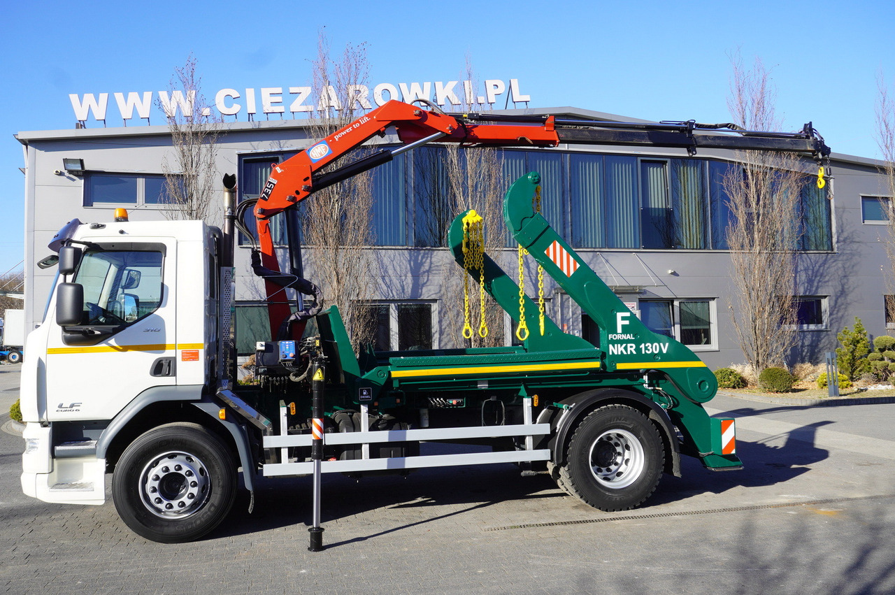 DAF LF 18.310 E6 / Skip loader Fornal NKR 130V / HDS HMF 735 K2 / Manual gearbox - Liftdumper lastebil, Kranbil: bilde 4 DAF LF 18.310 E6 / Skip loader Fornal NKR 130V / HDS HMF 735 K2 / Manual gearbox - Liftdumper lastebil, Kranbil: bilde 4