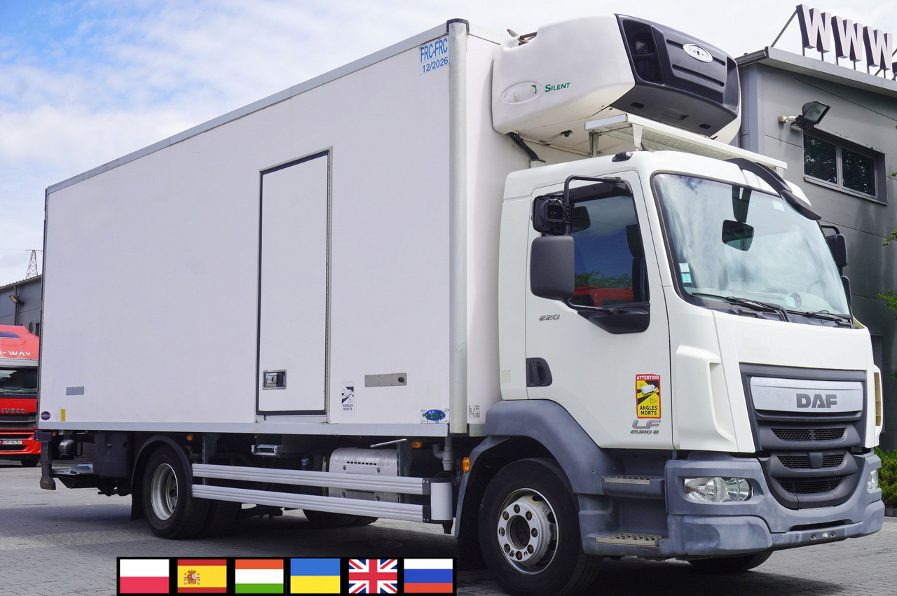 DAF LF 220 / Refrigerator 16 EPAL Multitemp / Carrier Supra 1150 MT / Palfinger 1500 kg - Lastebil med kjøl: bilde 1 DAF LF 220 / Refrigerator 16 EPAL Multitemp / Carrier Supra 1150 MT / Palfinger 1500 kg - Lastebil med kjøl: bilde 1