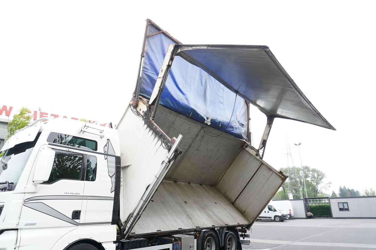 Dump truck body , side opening, 40 m3, side tipper - Vekselflak - varebil: bilde 1 Dump truck body , side opening, 40 m3, side tipper - Vekselflak - varebil: bilde 1