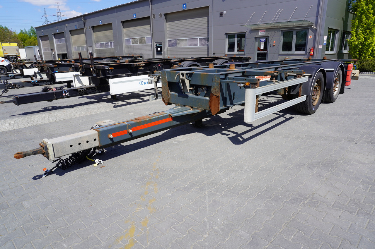 FRUEHAUF BDF / 18 t - Chassis tilhenger: bilde 1 FRUEHAUF BDF / 18 t - Chassis tilhenger: bilde 1