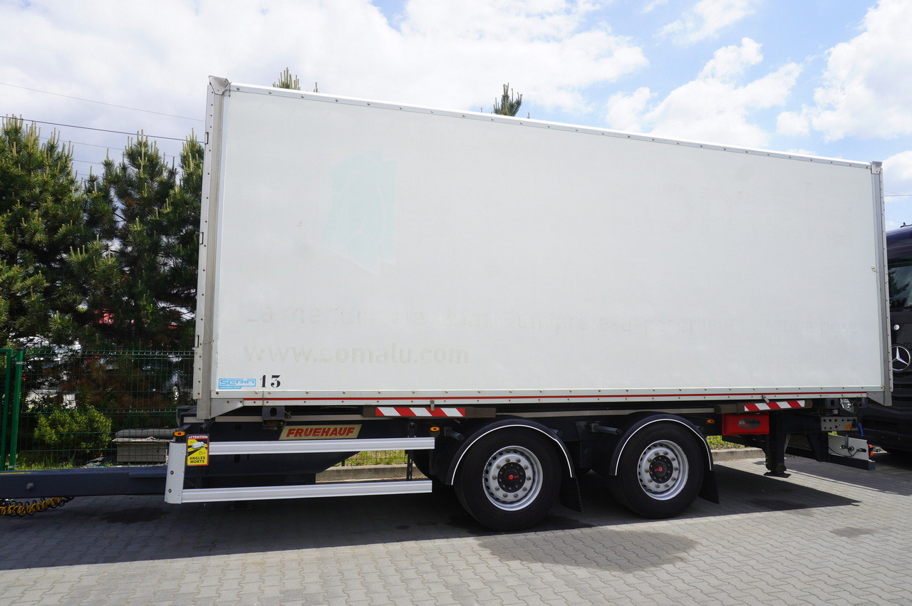Fruehauf passthrough box trailer 18 EPAL / 2021 / SAF axles - Skaphenger: bilde 2 Fruehauf passthrough box trailer 18 EPAL / 2021 / SAF axles - Skaphenger: bilde 2