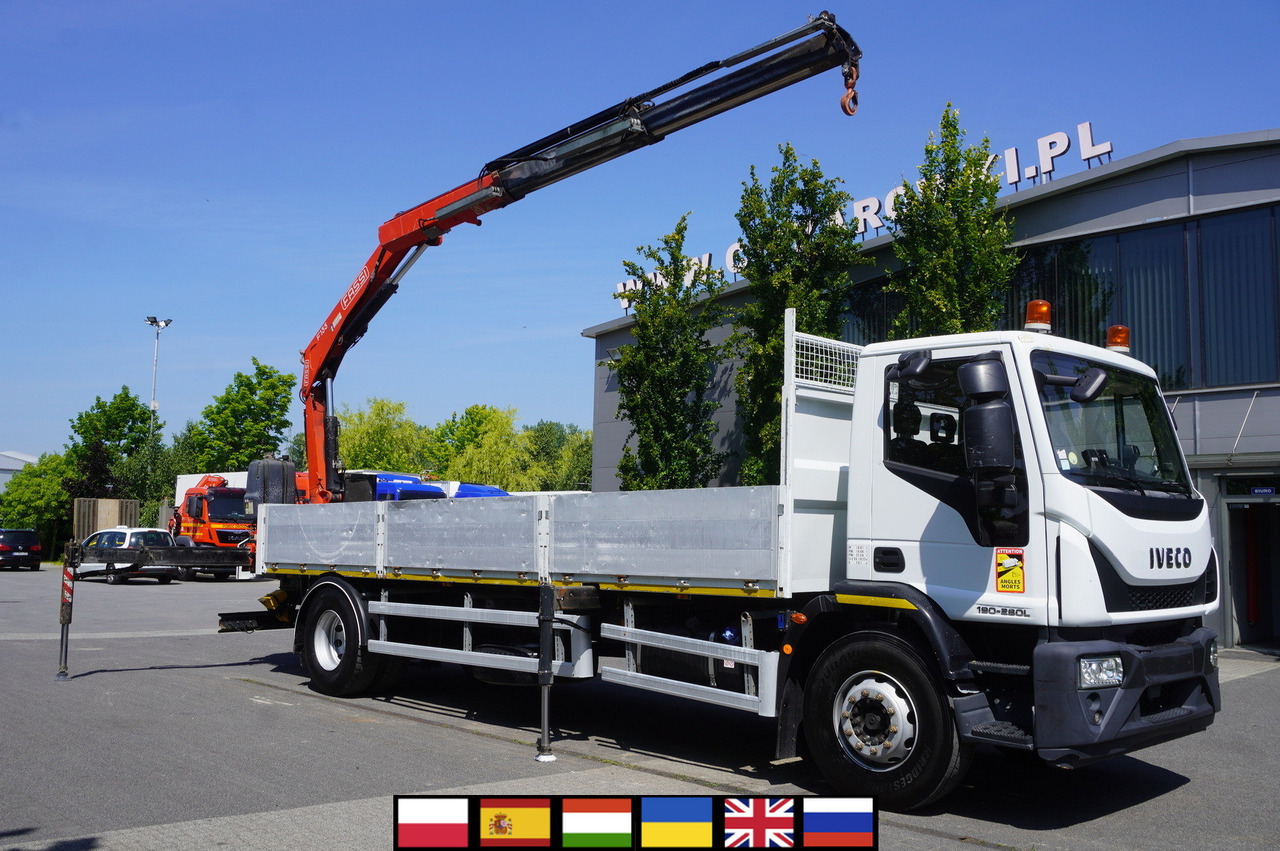 IVECO EUROCARGO 190-280L / FASSI F135A / 8 M / Lift cap. 5580 kg - Kranbil: bilde 1 IVECO EUROCARGO 190-280L / FASSI F135A / 8 M / Lift cap. 5580 kg - Kranbil: bilde 1