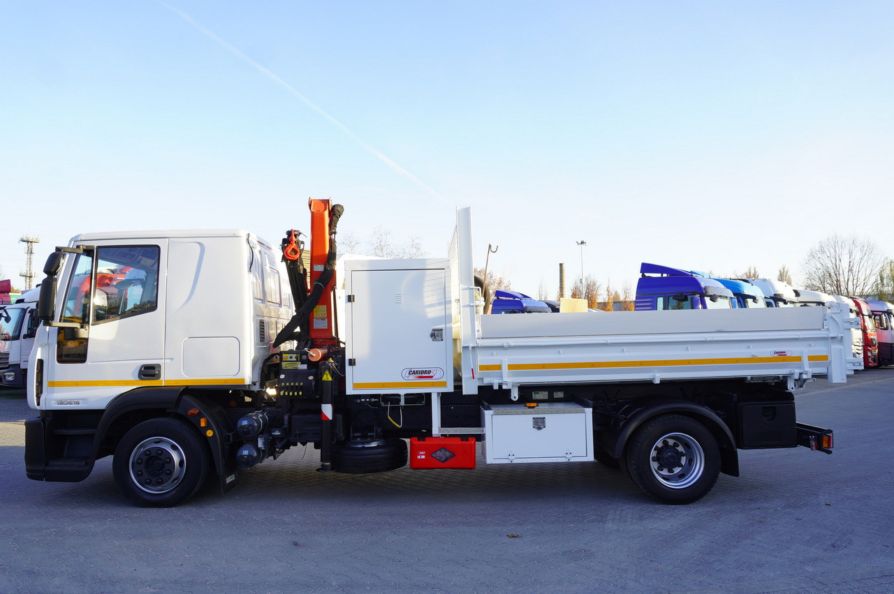 IVECO Eurocargo 120E18 Crane Palfinger / 3-way tipper / sleeper cab - Kranbil: bilde 5 IVECO Eurocargo 120E18 Crane Palfinger / 3-way tipper / sleeper cab - Kranbil: bilde 5