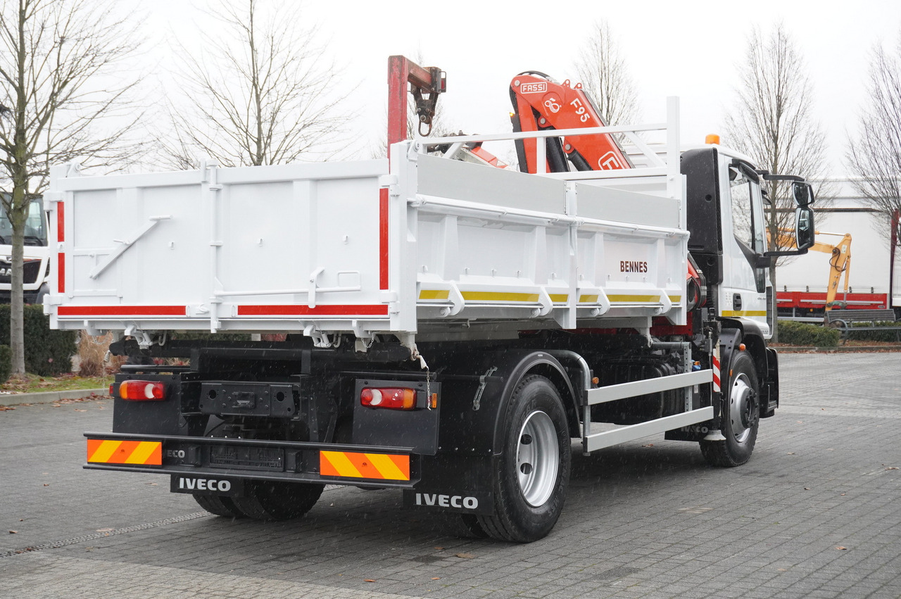 IVECO Eurocargo 160-250 E6/ Fassi crane / 3-sided tipper / mileage 47 thousand. km ! - Planbil: bilde 3 IVECO Eurocargo 160-250 E6/ Fassi crane / 3-sided tipper / mileage 47 thousand. km ! - Planbil: bilde 3
