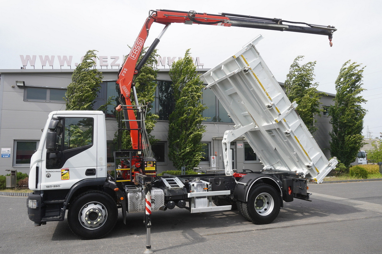 IVECO Eurocargo 160-250 / Fassi F95 crane / 120 tho. km / 3-sided tipper - Tippbil, Kranbil: bilde 4 IVECO Eurocargo 160-250 / Fassi F95 crane / 120 tho. km / 3-sided tipper - Tippbil, Kranbil: bilde 4